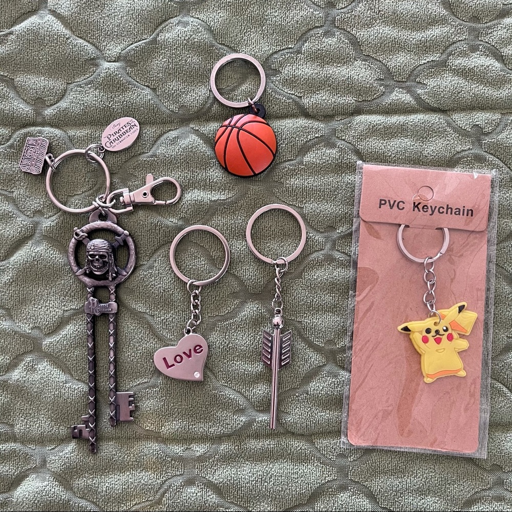 Assorted keychains NWOT